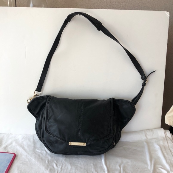 Alexander Wang Handbags - Alexander Wang Iris Cross Body Messenger bag black lamb leather